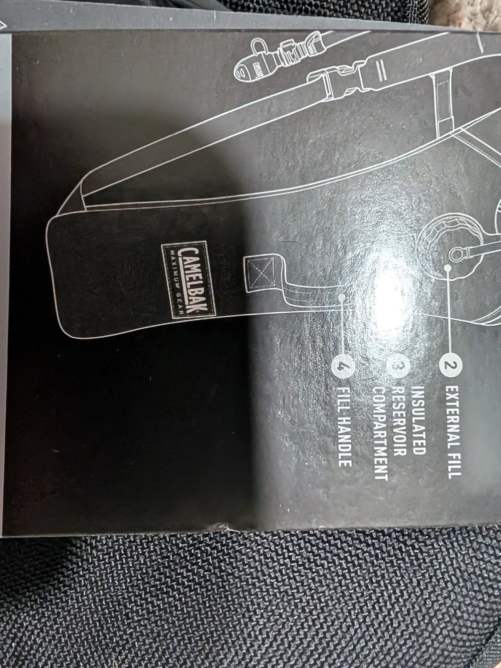 CamelBak 2L Hydration Backpack - Black